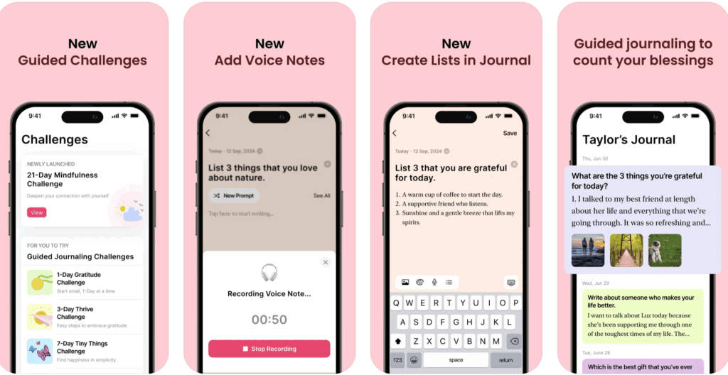 Gratitude Self-Care Journal 